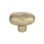 Atlas Homewares Distressed Oval Knob 1 11/16 Inch - Champagne, 332-CM