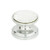 Atlas Crystal Large Round Door Knob 7/8 Inch - Polished Chrome, 3197-CH