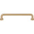 Atlas Malin Door Pull 6 5/16 Inch (c-c) - Warm Brass, A643-WB