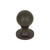 Atlas Nipple Door Knob 3/4 Inch - Aged Bronze, A800-O