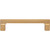 Atlas Reeves Door Pull 5 1/16" (c-c) - Warm Brass, A523-WB