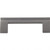 Atlas Round Rail Door Pull 3 3/4 Inch (c-c) - Slate, 438-SL