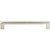 Atlas Round Rail Door Pull 7 9/16 Inch (c-c) - Brushed Nickel, A829-BN