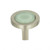 Atlas Spa Green Round Door Knob 1 1/4 Inch - Brushed Nickel, 229-GR-BRN