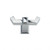 Atlas Sutton Place Bathroom Robe Double Hook - Polished Chrome, SUTTH-CH