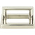 Atlas Tableau Square Door Pull Base and Top 1 13/16 Inch (c-c) - Polished Nickel, 409-PN