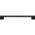 Atlas Thin Square Door Pull 11 5/16 Inch (c-c) - Matte Black, A866-BL