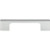 Atlas Thin Square Door Pull 3 3/4 Inch (c-c) - Polished Chrome, A836-CH