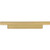 Atlas Tom Tom Door Pull 3 Inch (c-c), 3 3/4 Inch (c-c) - Warm Brass, 427-WB