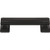 Atlas Wadsworth Door Pull 3 3/4 Inch (c-c) - Matte Black, 372-BL