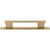 Atlas Zander Door Pull 5 1/16 Inch (c-c) - Warm Brass, A6003-WB