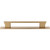 Atlas Zander Door Pull 6 5/16 Inch (c-c) - Warm Brass, A6004-WB