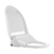 Swiss Madison St. Tropez One-Piece Elongated Toilet Vortex Dual-Flush 1.1/1.6 gpf with Smart Seat Bidet - Glossy White - SM-1T0814GW