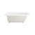 Swiss Madison Voltaire 60" x 30" Left Drain Soaking Alcove Bathtub - Glossy White with Integrated Overflow, Drain Included - SM-AB0519GW