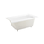 Swiss Madison Voltaire 60" x 32" Right Drain Soaking Alcove Bathtub - Glossy White with Integrated Overflow, Drain Included - SM-AB0522GW