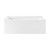 Swiss Madison Voltaire 72 x 36 Left Drain Soaking Alcove Corner Apron Bathtub - Glossy White - SM-AB0527GW
