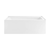 Swiss Madison Voltaire 72 x 36 Right Drain Soaking Alcove Corner Apron Bathtub - Glossy White - SM-AB0528GW
