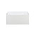 Swiss Madison Voltaire 48" x 32" Skirted Left Drain Soaking Apron Bathtub - Glossy White with Integrated Overflow, Drain Included - SM-AP0544GW