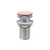 Swiss Madison Lisse Concrete Bathroom Sink Non-Overflow Pop Up Drain - Matte Blush - SM-SA6301MH Swiss Madison Lisse Concrete Bathroom Sink Non-Overflow Pop Up Drain - Matte Blush - SM-SA6301MH