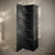 Swiss Madison St. Tropez 15" x 15" x 60" Freestanding Linen Cabinet - Black Oak - SM-BC0801AO