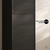 Swiss Madison St. Tropez 15" x 15" x 60" Freestanding Linen Cabinet - Black Oak - SM-BC0801AO