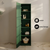 Swiss Madison St. Tropez 15" x 15" x 60" Freestanding Linen Cabinet - Green Oak - SM-BC0801GA