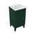 Swiss Madison Cascade 18" Freestanding Bathroom Vanity - Green Oak with Sink Top - SM-BV560GA