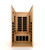 Golden Designs Dynamic Gracia Elite 1-2-person Ultra Low EMF (Between 3-5MG) FAR Infrared Sauna (Canadian Hemlock) - DYN-6119-01 Elite