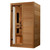 Golden Designs Dynamic Veneto Elite 1-2-person Ultra Low EMF (Between 3-5MG) FAR Infrared Sauna (Canadian Hemlock) - DYN-6115-05 Elite