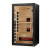 Golden Designs Dynamic Santorini 1-2-Person Full Spectrum Near Zero EMF (Under 3MG) FAR Infrared Sauna (Canadian Hemlock) - DYN-6009-03 FS