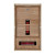 Golden Designs Dynamic Santorini 1-2-Person Full Spectrum Near Zero EMF (Under 3MG) FAR Infrared Sauna (Canadian Hemlock) - DYN-6009-03 FS