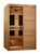 Golden Designs Maxxus S-Line Yoga 2-Person Low EMF (Between 5-10MG) FAR Infrared Sauna (Canadian Hemlock) - MX-S206-01