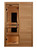 Golden Designs Maxxus S-Line Yoga 2-Person Low EMF (Between 5-10MG) FAR Infrared Sauna (Canadian Hemlock) - MX-S206-01