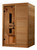 Golden Designs Maxxus S-Line Yoga 2-Person Low EMF (Between 5-10MG) FAR Infrared Sauna (Canadian Hemlock) - MX-S206-01