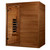 Golden Designs Maxxus S-Line Yoga 3-Person Full Spectrum Near Zero EMF (Under 3MG) FAR Infrared Sauna (Canadian Hemlock) - MX-S306-01-FS-PC
