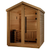 Golden Designs Savonlinna 3 Person Outdoor Traditional Sauna (GDI-8503-02) - Pacific Cedar