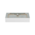Swiss Madison Concorde 30" Rectangle Console Sink with Matte Black Legs - SM-CS0202MB