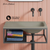Swiss Madison Lisse 24" Rectangle Concrete Wall-Mount Bathroom Sink - Taupe with Matte Black Frame - SM-WSC112MU