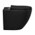 Swiss Madison St. Tropez Back-to-Wall Toilet Bundle 0.8/1.6 GPF Dual Flush - Matte Black with White Flush Plate - SM-WT0803MB