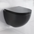 Swiss Madison St. Tropez Wall-Hung Toilet Bundle 0.8/1.6 GPF Dual Flush - Matte Black with Black Flush Plate - SM-WT0801MB Swiss Madison St. Tropez Wall-Hung Toilet Bundle 0.8/1.6 GPF Dual Flush - Matte Black with Black Flush Plate - SM-WT0801MB