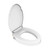 Swiss Madison Ryse 3" Raised Elongated Soft Close ADA Compliant Toilet Seat with Bidet - Glossy White - SM-QRS9302GW