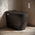 Swiss Madison Avancer One Piece Smart Toilet 1.28 GPF in Matte Black with Heated Bidet, Air Drying, Night Light, Foot Sensor - SM-ST4901MB