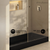 Swiss Madison Voltaire 60" x 30" Shower Pan Base with Right Drain - Glossy Black - SM-SB0526GB Swiss Madison Voltaire 60" x 30" Shower Pan Base with Right Drain - Glossy Black - SM-SB0526GB