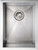 Whitehaus WHNCM1520 15" Noah Commercial Single Bowl Undermount Kitchen Sink - Brushed Stainless Steel