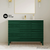 Swiss Madison Cascade 48" Freestanding Bathroom Vanity - Green Oak with White Sink Top - SM-BV557GA