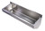 Whitehaus WHNC4513L 47 1/4" Noah Commercial Wall Hung Laundry or Scrub Sink - Brushed Stainless Steel