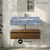 Swiss Madison Avancer 36" Wall-Mounted Bathroom Vanity - Brown Oak with Blue Celeste Sink Top - SM-BV4904BO