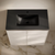 Swiss Madison St. Tropez 36" Freestanding Bathroom Vanity - White Oak with Black Sink Top - SM-BV0802WO-MB