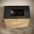 Swiss Madison St. Tropez 36" Freestanding Bathroom Vanity - Natural Oak with Black Sink Top - SM-BV0802NO-MB