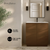 Swiss Madison St. Tropez 36" Freestanding Bathroom Vanity - Brown Oak with White Sink Top - SM-BV0802BO